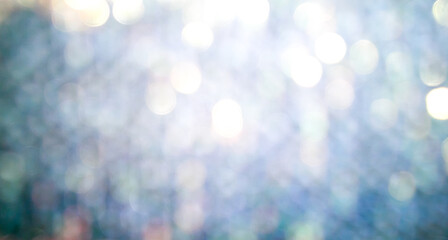 Abstract background of golden bokeh and blur