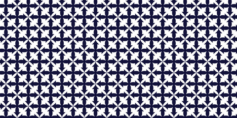 seamless ornamental vector patterns. Grid geometric oriental design