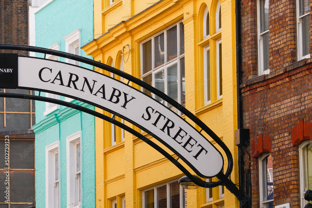 Wall mural london, carnaby street