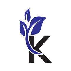 PrintAbstract letter K  logo design,Gold, beauty industry and fashion logo.