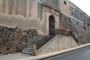 church (ss. annunziata e badia) in noto in sicily (italy) 