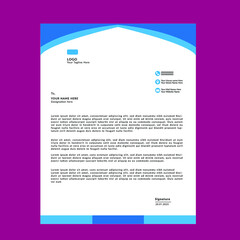 Business letterhead design