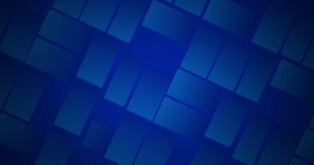 Rectangle Looping Blue Motion Background