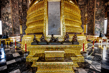 The Buddha statue is a symbol of the representative of the Buddhist prophets that Buddhists use to...