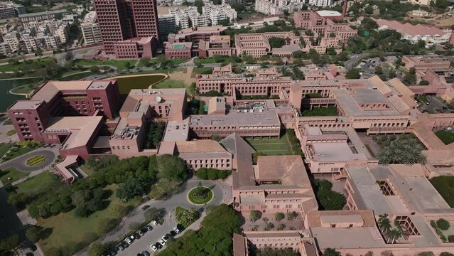 The Aga Khan University Hospital in Karachi, established in 1985, is the primary teaching site of the Aga Khan University's Faculty of Health Sciences. Aerial shot of Agha khan hospital in Karachi.