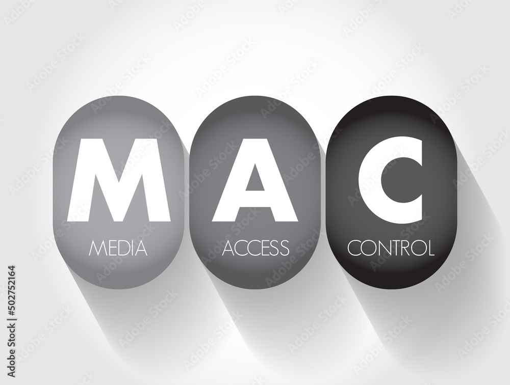 Poster mac media access control - network data transfer policy that determines how data is transmitted betw