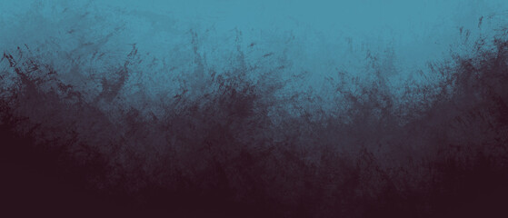 Obraz premium Turquoise green color gradient painting