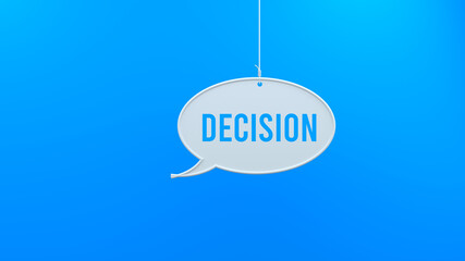decision bubble