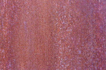 The texture of rusty metal, rust and oxidized metal background. Old metal iron panel.