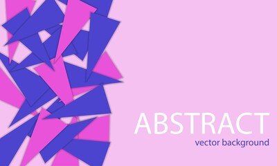 Abstract background banner Vector illustration