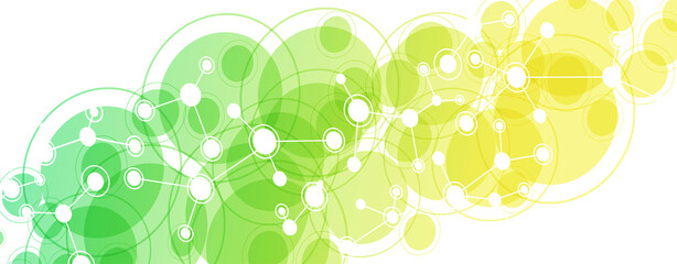 Abstract  concept with molecule pattern background. Vector illustration.	