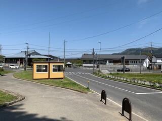 中尊寺参道前の風景