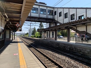 Fototapeta premium 平泉駅構内