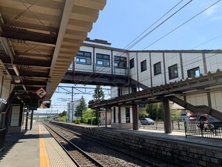 train in the station