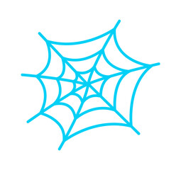 Spider net icon. Vector illustration
