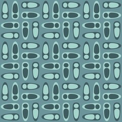Simple abstract seamless pattern - accent for any surfaces.