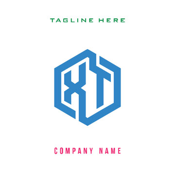 XT  lettering logo is simple, easy to understand and authoritative