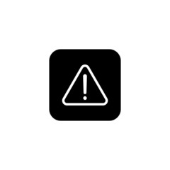 Warning button icon