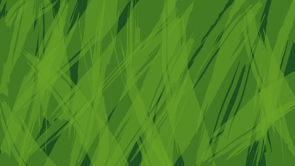 Dark green smooth brush background pattern. 