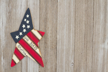 Fototapeta na wymiar Retro patriotic USA background