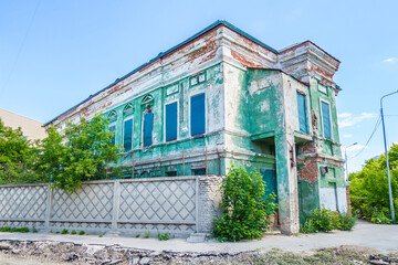 Building of the White Mosque in Kazan, Russia. This is one of the oldest mosques, built in 1805. Building is planned to be restored
