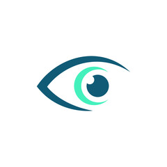 eye logo vector stock illustration