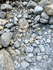 Texture. Stone on the mountain nature background