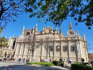 Obraz premium Seville Cathedral of Saint Mary of the See, Andalusia, Spain