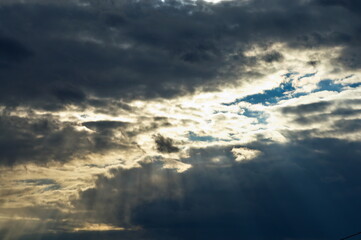 the clouds