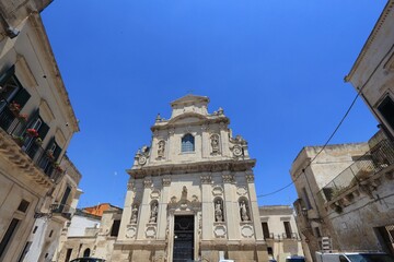 Fototapeta na wymiar Italian town Lecce