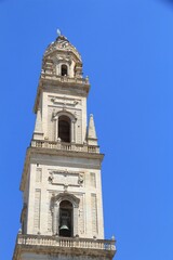 Fototapeta na wymiar Baroque architecture - Lecce Cathedral