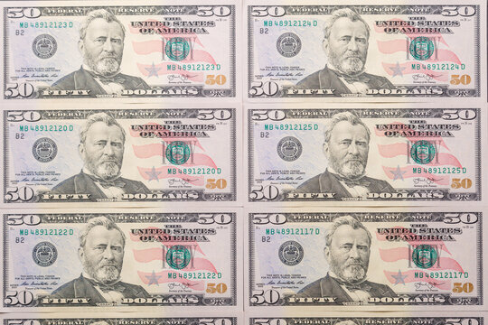 United states 50 dollar bill hi-res stock photography and images