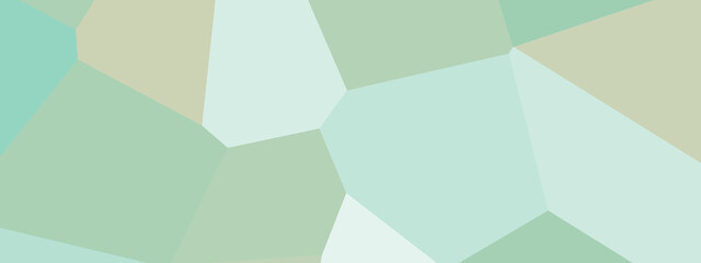 soft green multicolor abstract shapes banner background