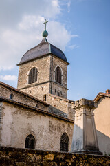 Fototapeta na wymiar La cité médiévale de Pérouge