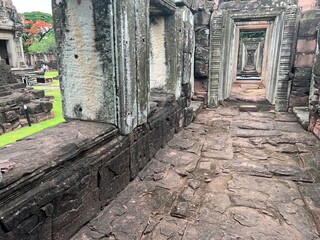 Ancient ruins in the countryside of Thailand