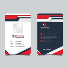 Modern and Clean Business id Card Template