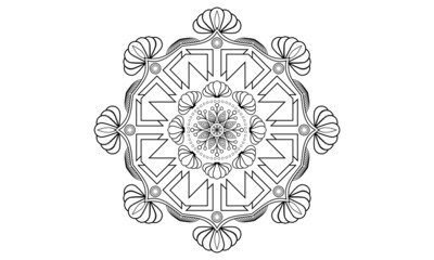 Luxury mandala background and arabesque pattern Arabic Islamic east style. decorative mandala for print, cover, poster, banner, brochure, and flyer, EPS 10