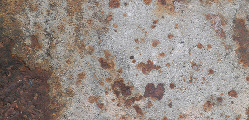Metal texture with patina and rust may used as background