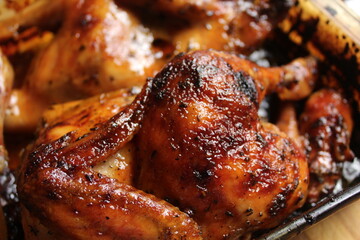Roasted chicken