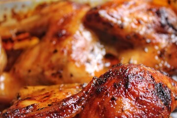 Roasted chicken