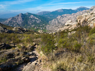 La Camorza en La Pedriza. Madrid. España.