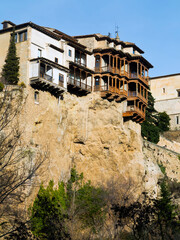 Casas Colgadas en Cuenca. España.