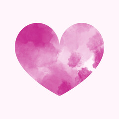 Watercolor heart.  © EmBer_graphic