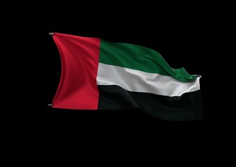 waving flag UAE