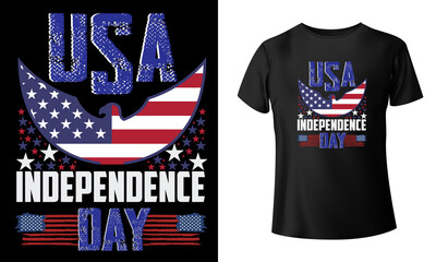 USA Independence day T-Shirt Design