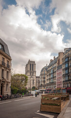 Fototapeta premium Notre Dame de Paris en France