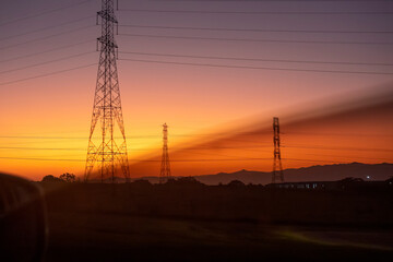 Por sol na rodovia dutra, voltando para casa