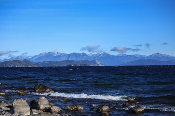 Lake and mountain