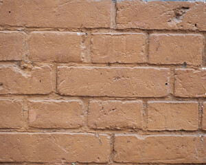 background of brown brick wall.  texture