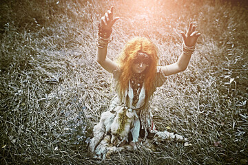 frightening shamanic ritual